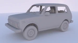 Сборная модель в масштабе