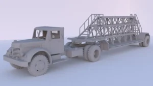 Сборная модель в масштабе