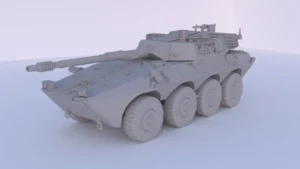 Сборная модель в масштабе