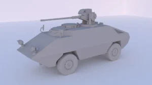 Сборная модель в масштабе