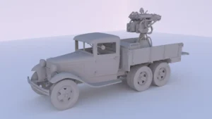 Сборная модель в масштабе