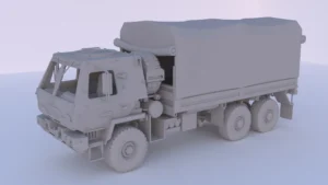 Сборная модель в масштабе