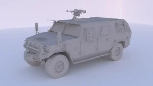 Сборная модель в масштабе