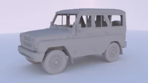 Сборная модель в масштабе