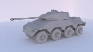 Сборная модель в масштабе