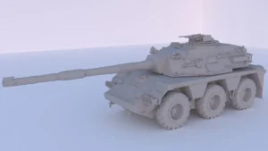 Сборная модель в масштабе