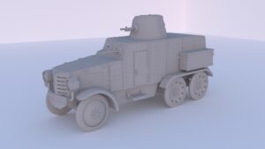 Сборная модель в масштабе