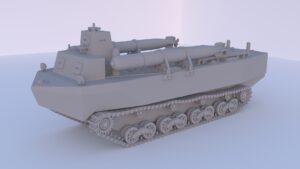 Сборная модель в масштабе