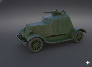 Сборная модель в масштабе