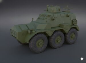 Сборная модель в масштабе