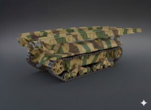 Сборная модель в масштабе