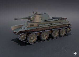 Сборная модель в масштабе