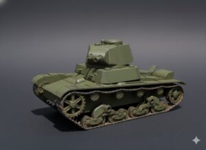 Сборная модель в масштабе