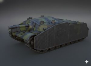 Сборная модель в масштабе