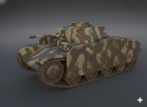 Сборная модель в масштабе