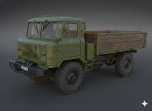 Сборная модель в масштабе