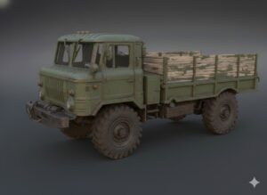 Сборная модель в масштабе