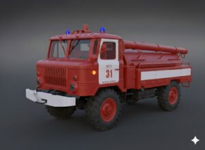 Сборная модель в масштабе