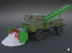 Сборная модель в масштабе