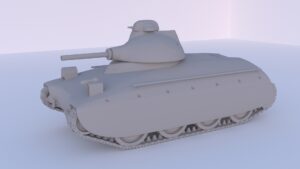 Сборная модель в масштабе