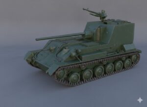Сборная модель в масштабе