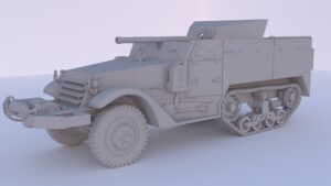 Сборная модель в масштабе