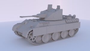 Сборная модель в масштаб