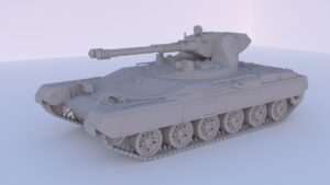 Сборная модель в масштабе