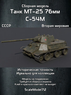 Сборная модель в масштабе
